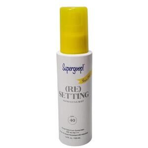 Supergoop Resetting Refreshing Mist SPF 40 3.4 fl oz100 ml. Facial Mist EX 03/24